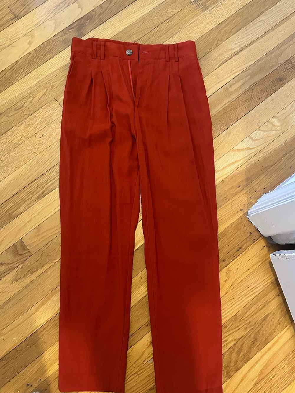 Lulus burnt orange/red pants